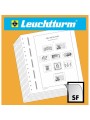 SAN MARINO 2003 Fogli d'album Leuchtturm con doppie taschine per singoli us