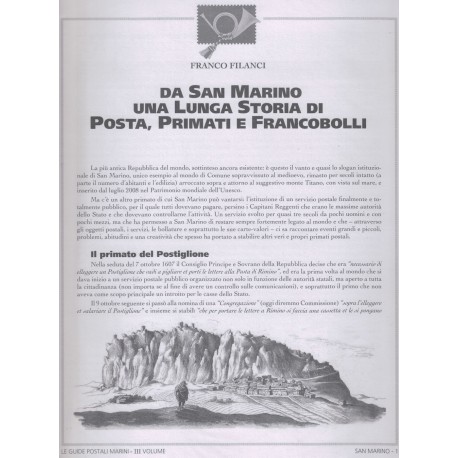 Marini Postal Guide - Volume 3, San Marino