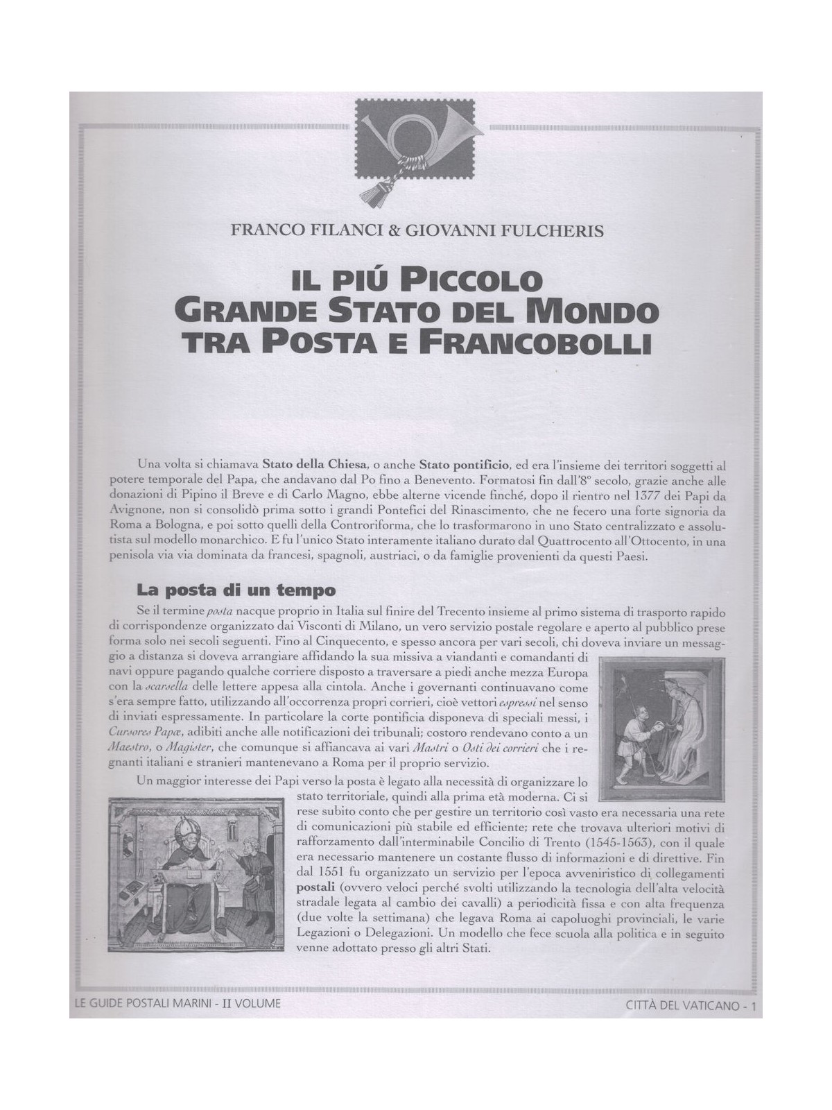 Guida Postale Marini - Tomo 2 Vaticano
