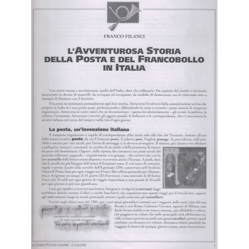 Guida Postale Marini - Tomo 1 Italia