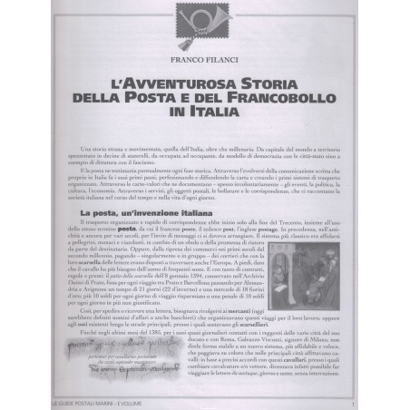 Marini Postal Guide - Volume 1 Italy