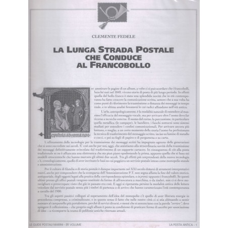 Guida Postale Marini - Tomo 4 La posta antica