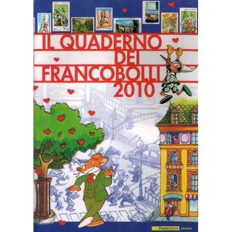 ITALY 2010 The stamp notebook