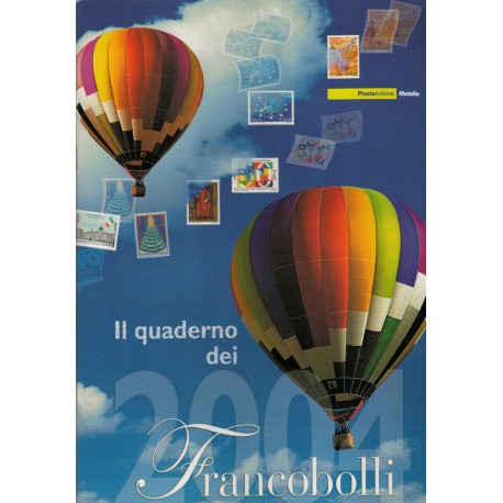ITALIA 2004 Il quaderno dei francobolli