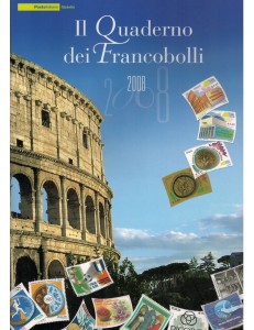 ITALIA 2008 Il quaderno dei francobolli