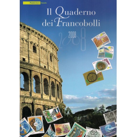 ITALIA 2008 Il quaderno dei francobolli