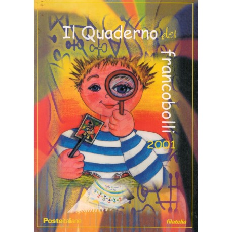 ITALIA 2001 Il quaderno dei francobolli