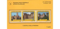 PADANIA FEDERAL STATE 1997 The Castles of Padania 4v MNH**