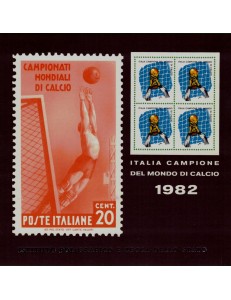 ITALY 1982 Italy World Cup Football Champion m/s MNH**