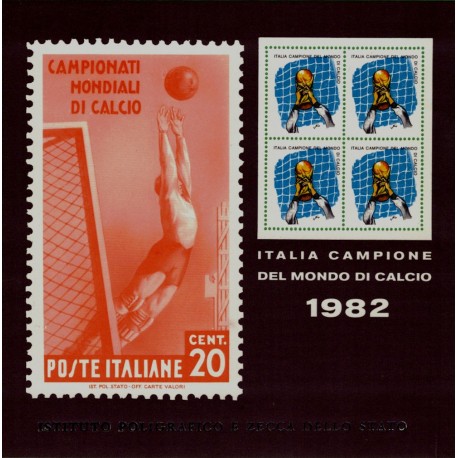 ITALY 1982 Italy World Cup Football Champion m/s MNH**