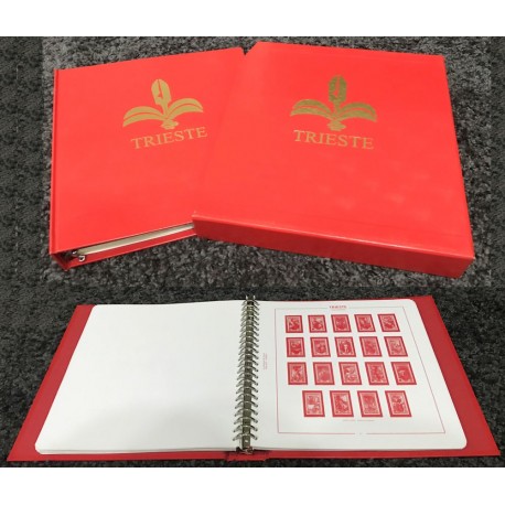 BOLAFFI MILORD Complete Album Trieste A (Binding + Sheets) us