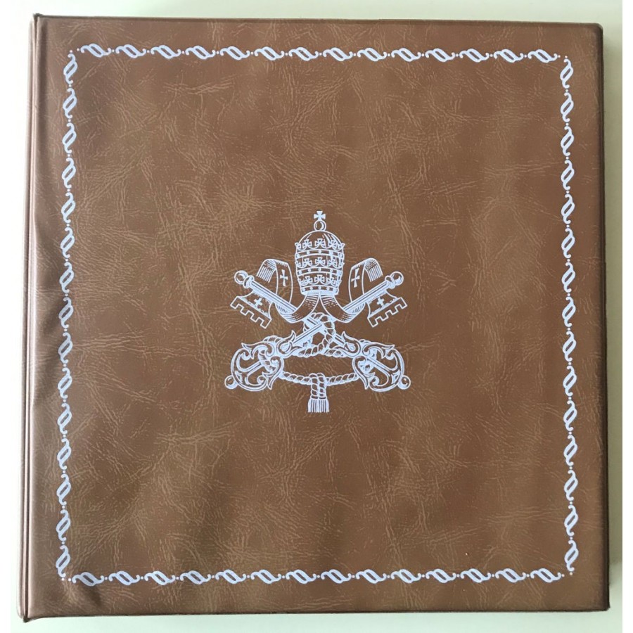 VATICANO 1963-78 Fogli d'album Euralbo per quartine + 2 rilegature us