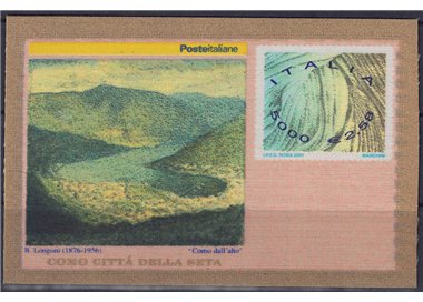 ITALIA 2001 Industria Serica Italiana FB MNH**