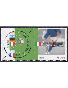 ITALY 2002 World Football Championship 2v MNH**
