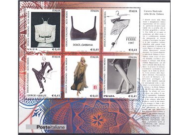 ITALY 2002 Italian Design s/s MNH**