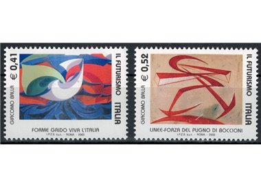 ITALY 2003 Futurism 2v MNH**