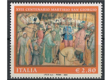 ITALIA 2004 Martirio di San Giorgio MNH**