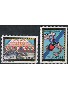 ITALY 2004 Road Safety 2v MNH**