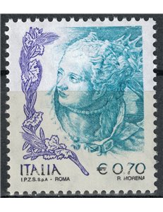 ITALIA 2004 La donna nell'arte € 0,70 MNH**