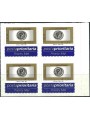 ITALY 2004 Priority Mail € 1.50 in quartina MNH**