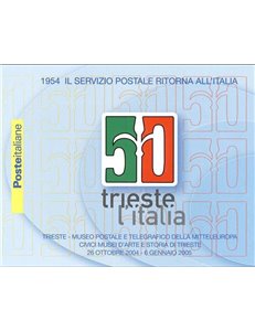 ITALY 2004 Trieste to Italy booklet MNH**