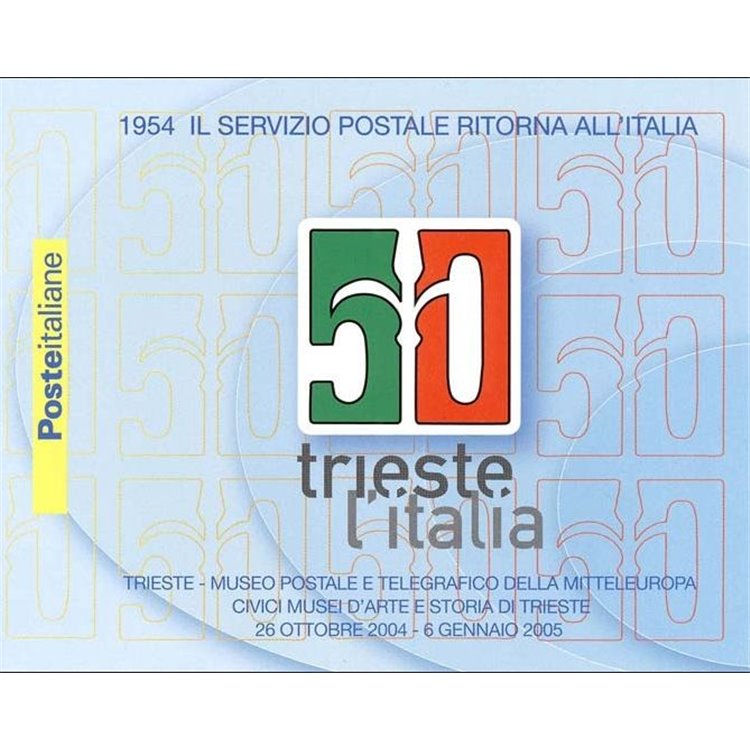 ITALIA 2004 Trieste all'Italia LB MNH**
