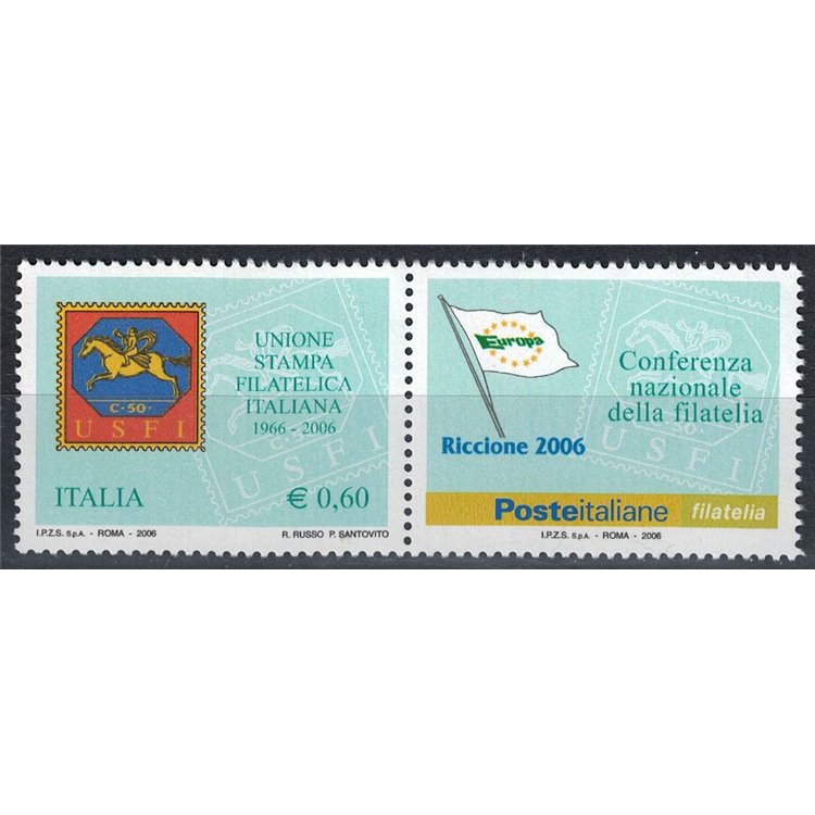 ITALIA 2006 Unione stampa filatelica italiana MNH**