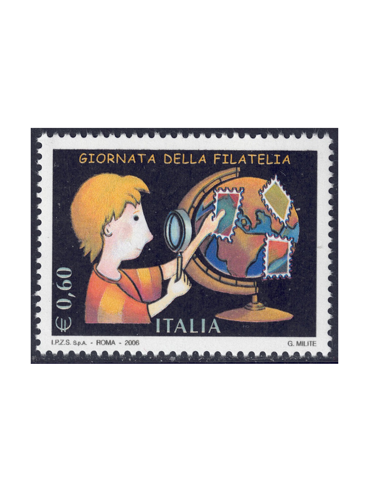 ITALIA 2006 Giornata della filatelia MNH**