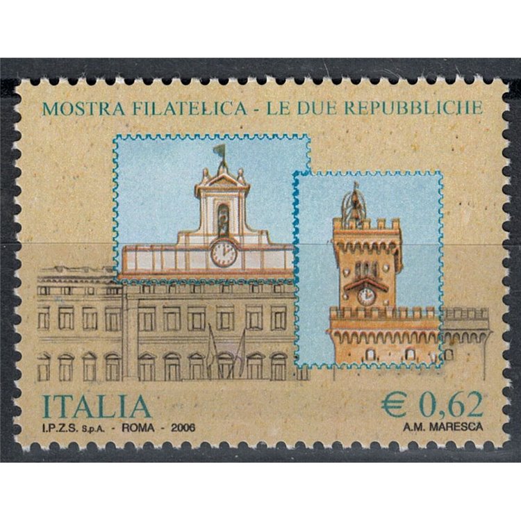 ITALY 2006 The two Republics MNH**