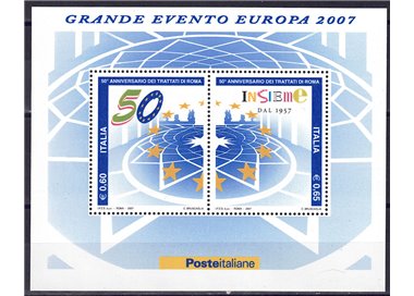 ITALY 2007 Treaties of Rome s/s MNH**