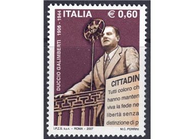 ITALY 2007 Duccio Galimberti MNH**