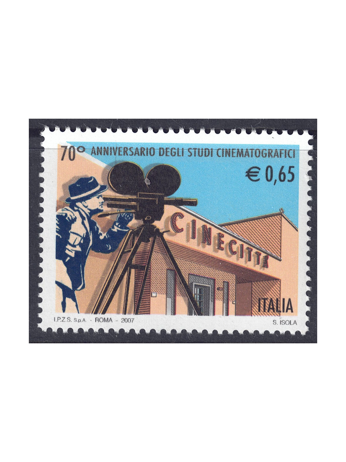 ITALIA 2007 Cinecittà MNH**
