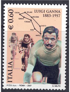 ITALY 2007 Luigi Ganna MNH**