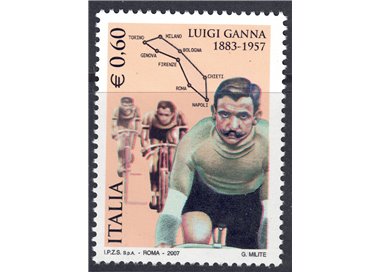 ITALIA 2007 Luigi Ganna MNH**