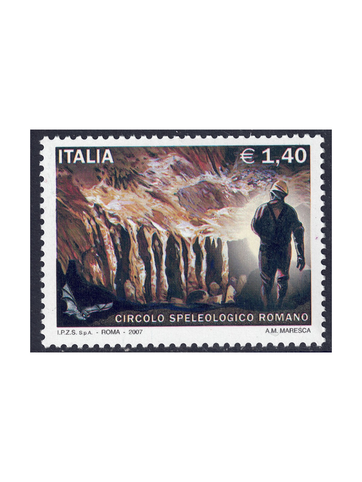 ITALY 2007 Speleological Society MNH**