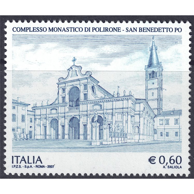 ITALY 2007 Polirone Monastic Complex MNH**