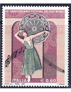 ITALY 2007 Festival dei Due Mondi MNH**