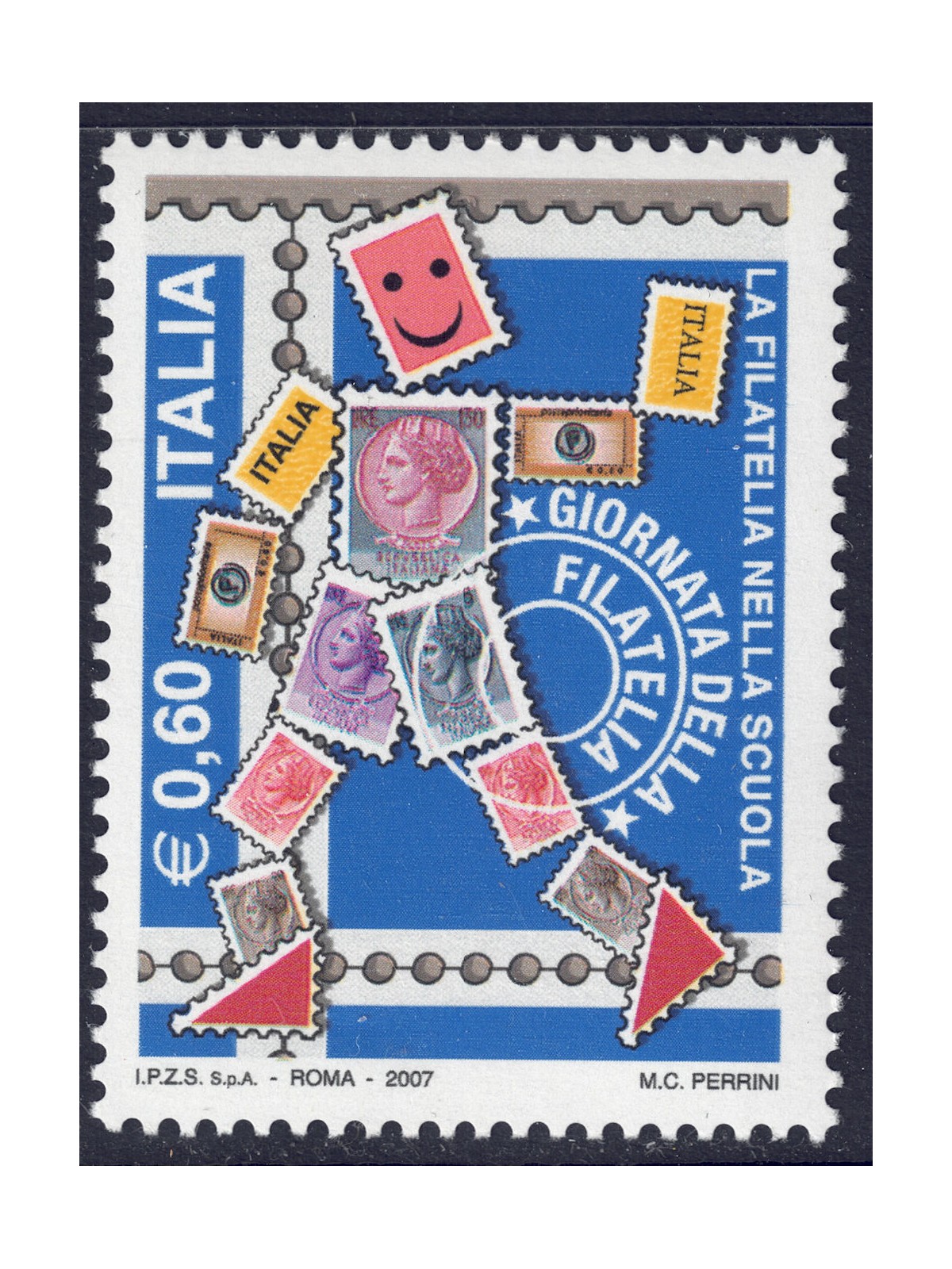 ITALIA 2007 Giornata della filatelia MNH**