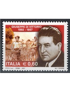 ITALY 2007 Giuseppe di Vittorio MNH**