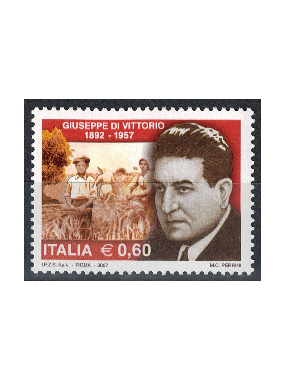 ITALY 2007 Giuseppe di Vittorio MNH**