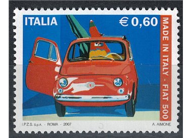 ITALY 2007 Fiat 500 MNH**