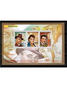ITALY 2007 Entertainment Personalities s/s MNH**