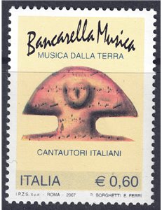 ITALIA 2007 Premio Bancarella Musica MNH**