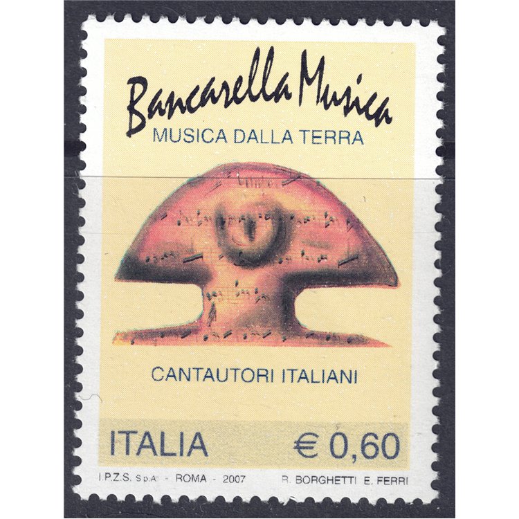 ITALY 2007 Bancarella Music Award MNH**