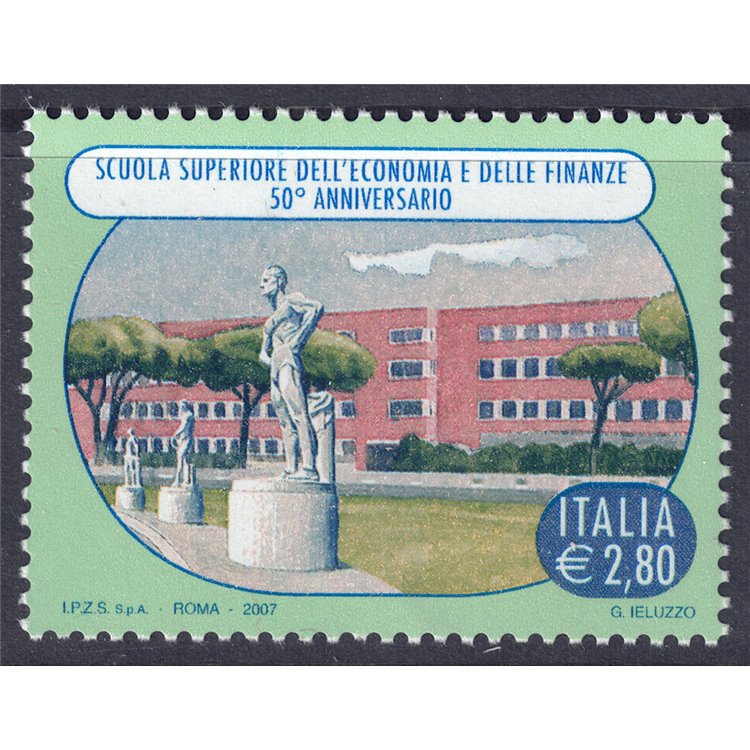ITALIA 2007 Scuola Economia e Finanza MNH**