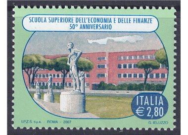 ITALIA 2007 Scuola Economia e Finanza MNH**