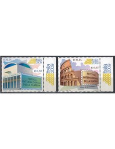 ITALIA 2008 Festival internazionale della filatelia 2v MNH**