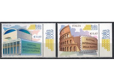 ITALIA 2008 Festival internazionale della filatelia 2v MNH**