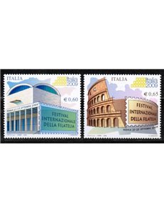 ITALIA 2008 Festival internazionale della filatelia 2v MNH**
