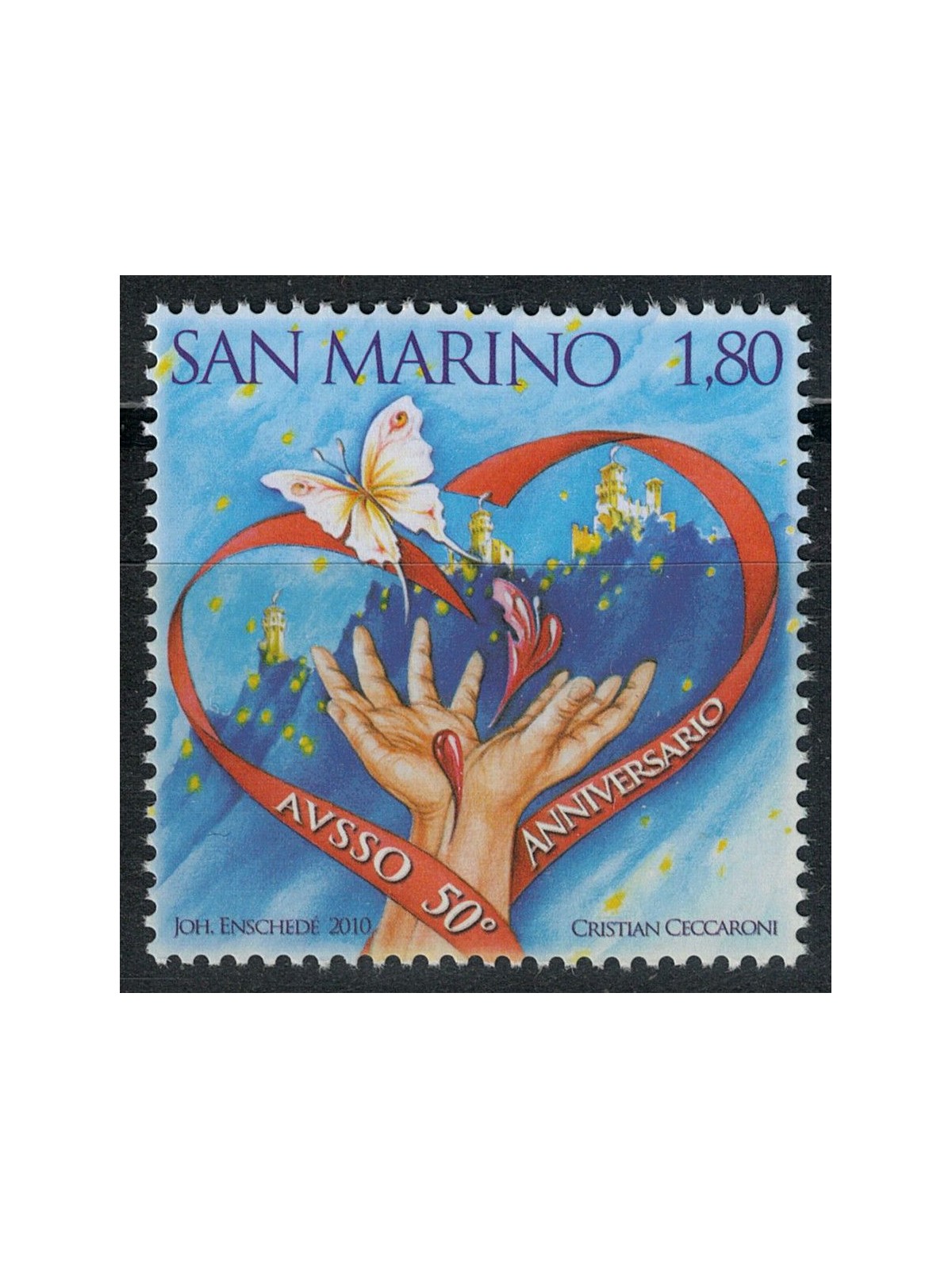 SAN MARINO 2010 AVSSO MNH**
